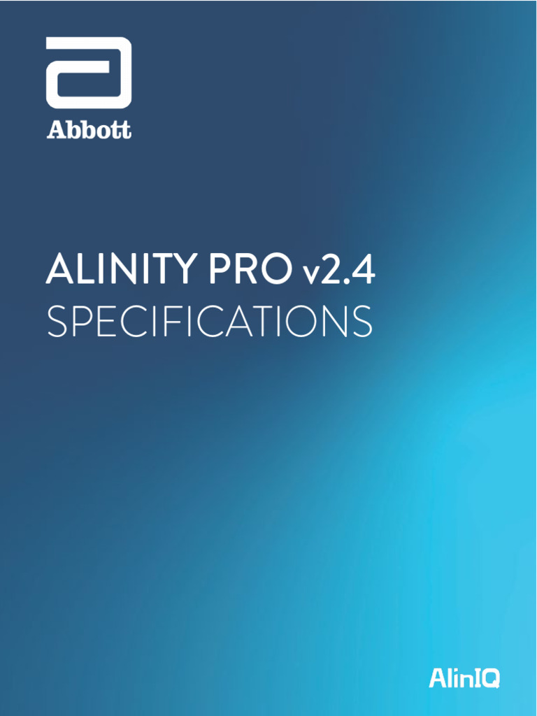 Alinity PRO v2.4 Installation Guide | PDF | Computer Networking | Computing