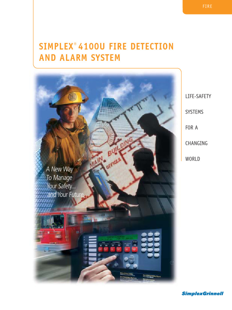 Simplex 4100U Fire Alarm System Overview | PDF | Computer Network ...