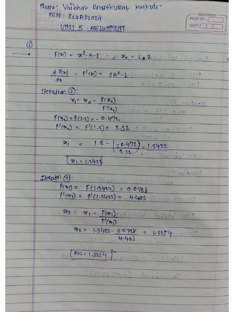 Maths Assignment 4 | PDF
