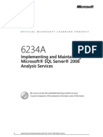 6234A-En Implementing Maintaining MS SQLServer2008 Analysis Services-TrainerManual