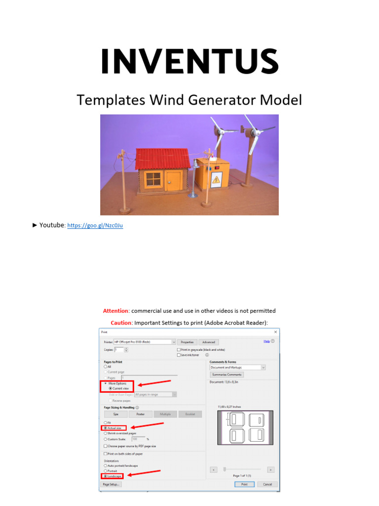 Wind Generator Model Templates Guide | PDF