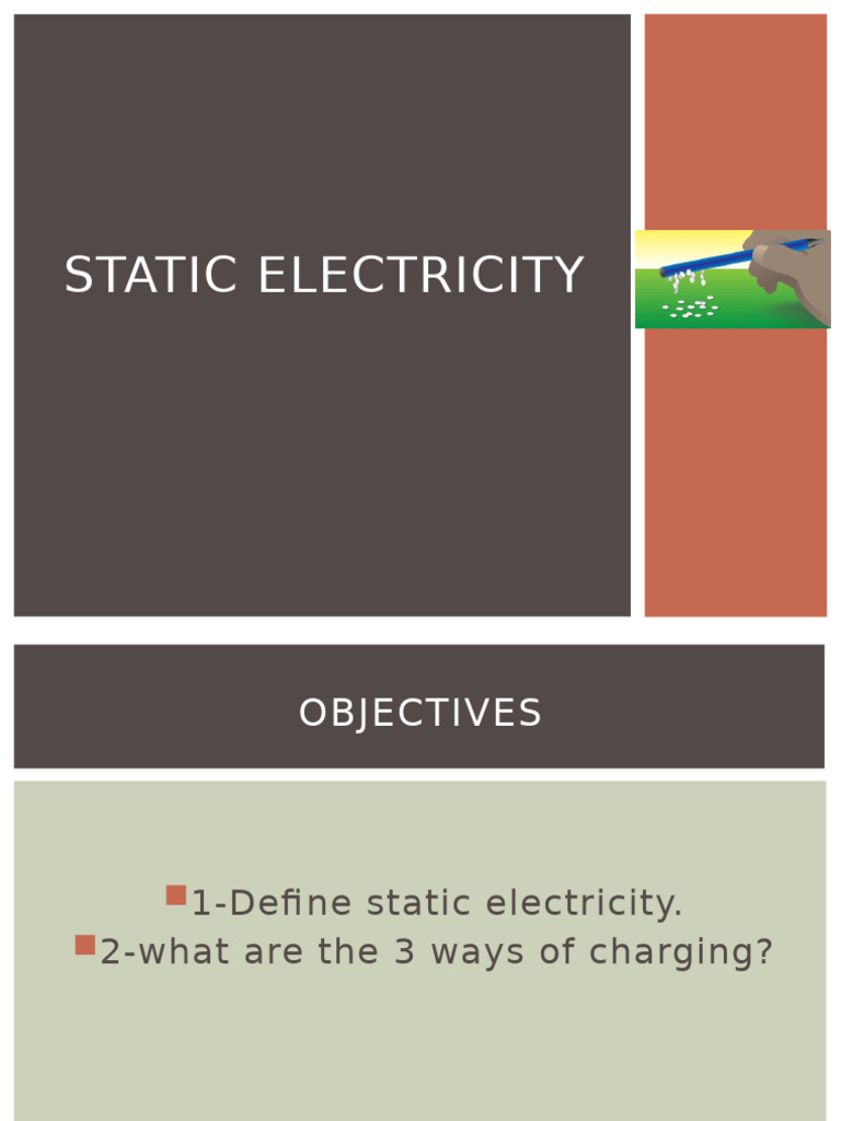 Understanding Static Electricity | PDF