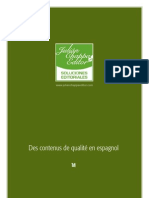 Dossier «Soluciones editoriales» (francés)