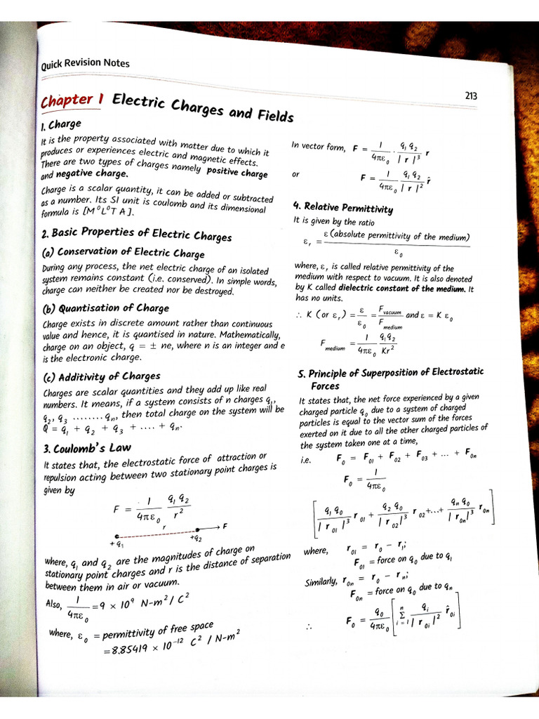 Physics Short Note Pdf