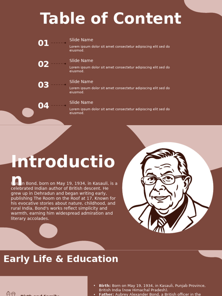 Ruskin Bond: A Literary Journey | PDF | Writing