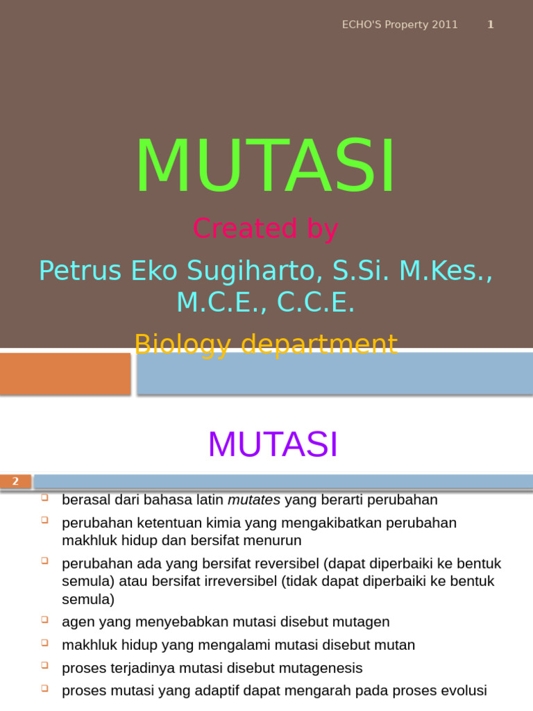 08.24 Mutasi | PDF