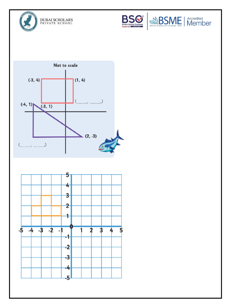 Practice Sheet On Position and Direction 1 | PDF