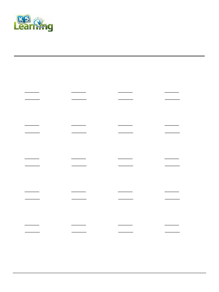 Grade 1 Addition Worksheet - Add Two 2-Digit Numbers in Colum | PDF