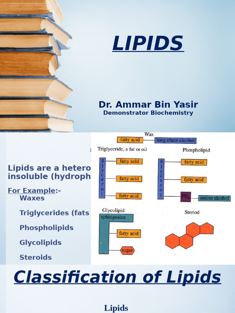 Understanding Lipids: Types and Functions | PDF | Lipid | Fatty Acid