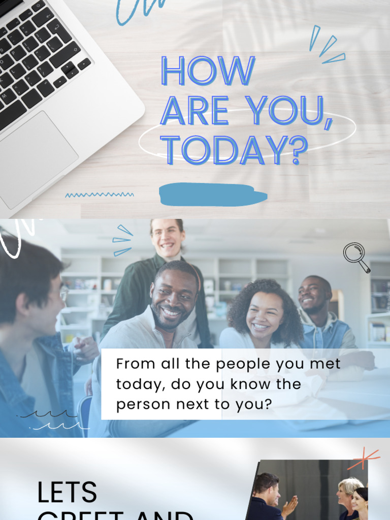 Orange and Blue Modern Minimalist Group Project Presentation | PDF