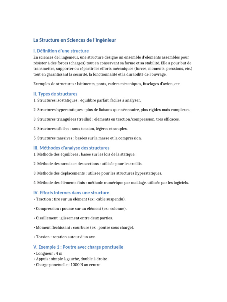Comprendre la Structure en Ingénierie | PDF | Treillis (assemblage ...