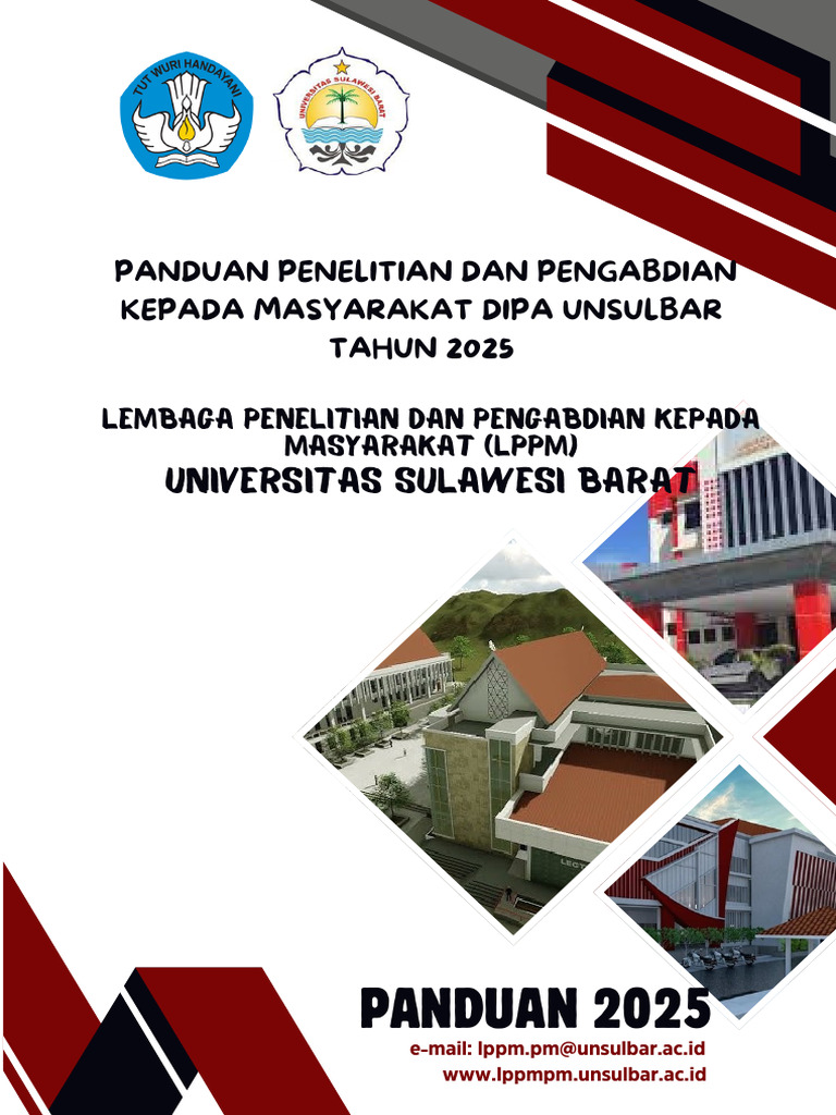 Panduan Penelitian LPPM UNSULBAR 2025 | PDF