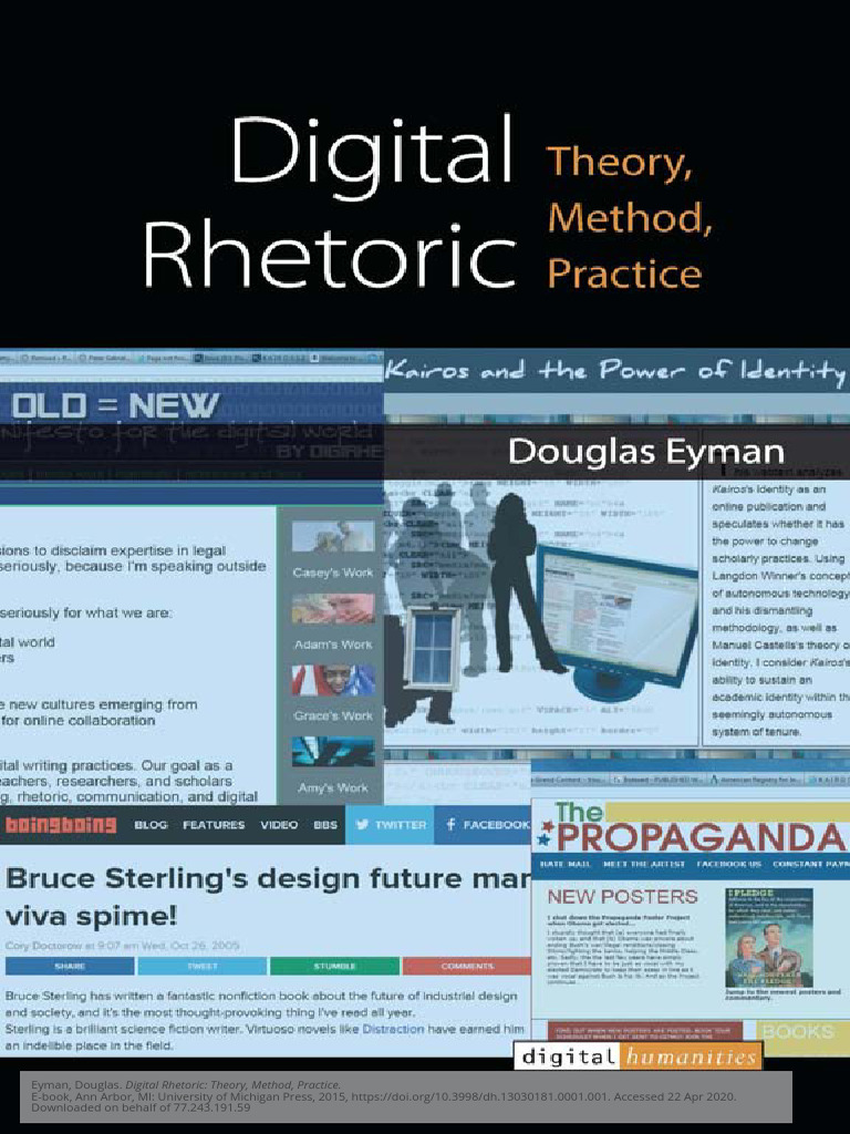 Digital Rhetoric Theory, Method, Practice (Douglas Eyman) (Z-Library ...
