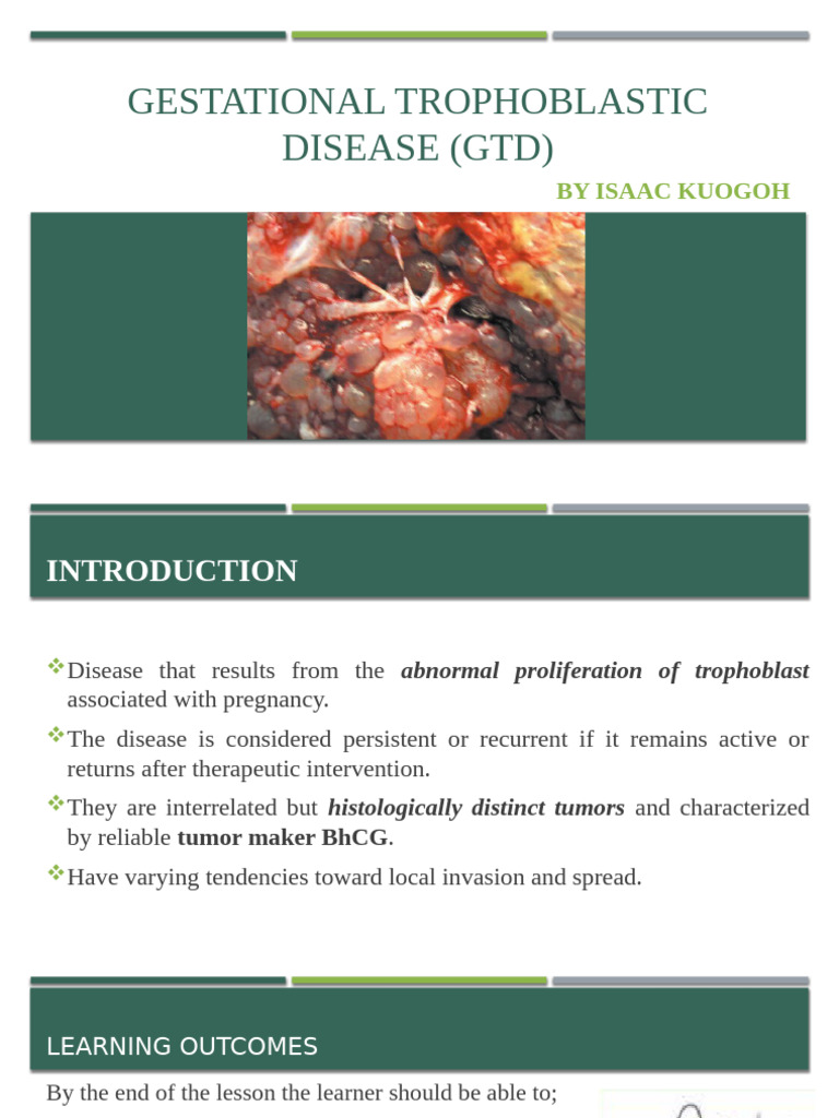 Understanding Gestational Trophoblastic Disease | PDF | Human Chorionic ...