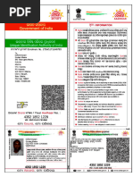 Format of True Type Copy of Aadhar Card | PDF