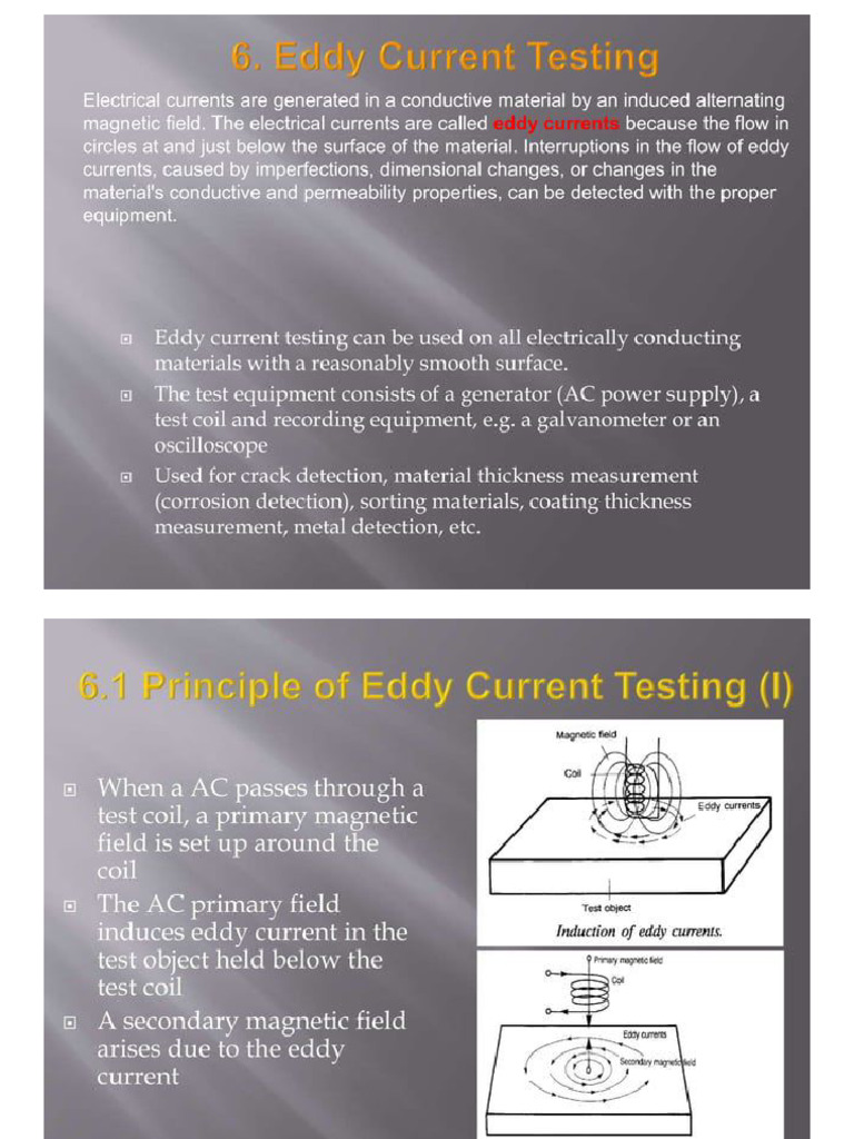 Eddy Current Testing 2 638 | PDF