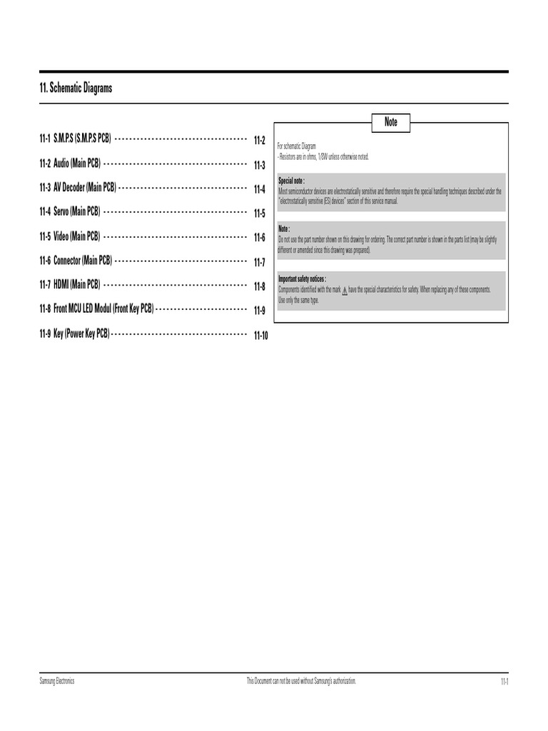 Samsung PCB Schematic Overview | PDF | Electronics | Hdmi