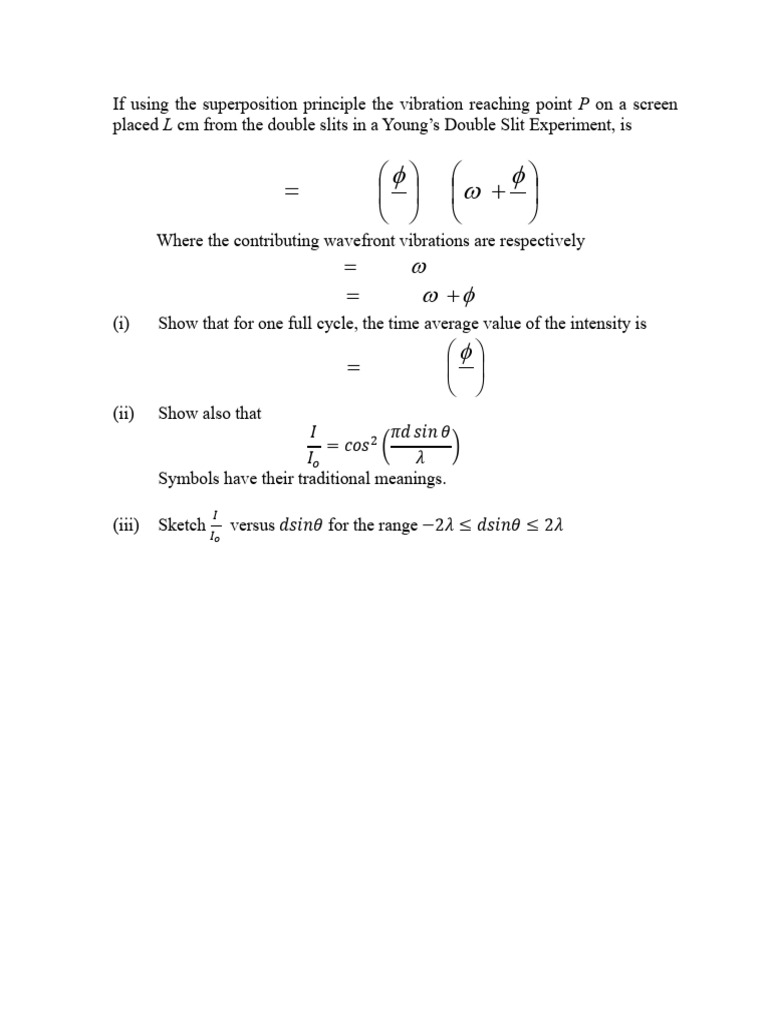 Superposition Optics | PDF