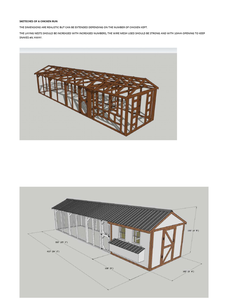 Chicken Run Sketches | PDF