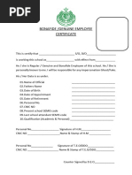 MACP Form | PDF | Authentication | Access Control