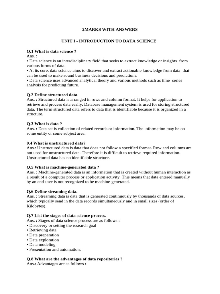 Data Science Fundamentals Overview | PDF | Regression Analysis | Linear ...