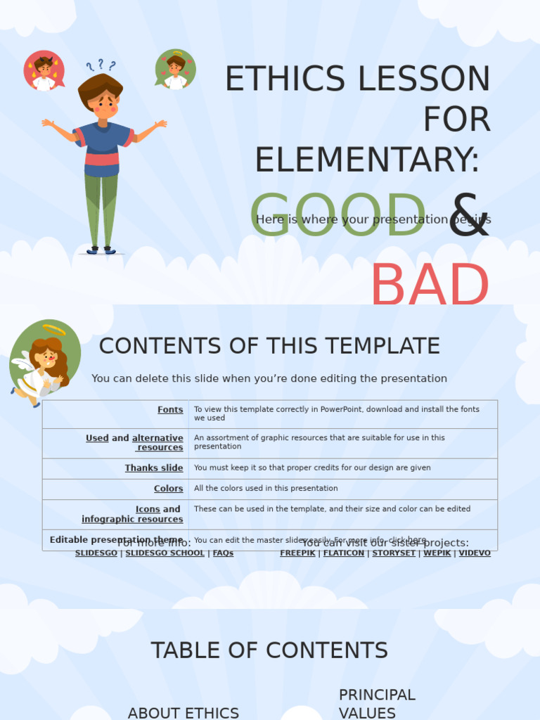 Ethics Lesson for Elementary Students | PDF | Planets | Mercury (Planet)