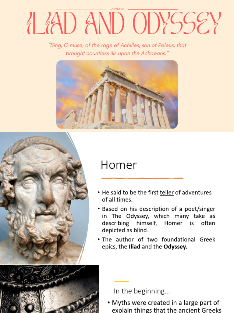 Homer’s Epics: Iliad and Odyssey Overview | PDF | Hector | Trojan War