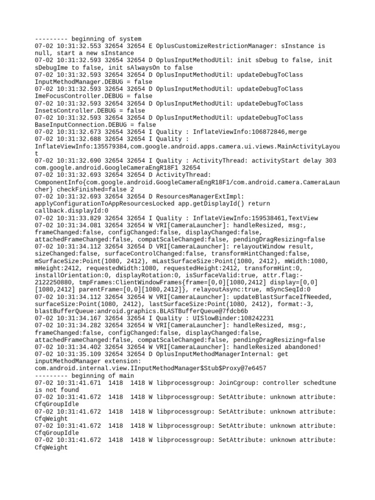 Log Cat 1751430701636 | PDF | Software Engineering | Computer Programming