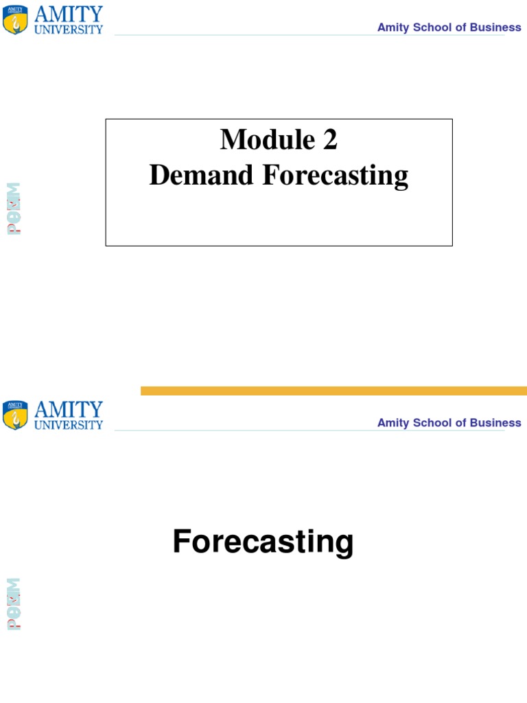 Demand Forecasting Methods Explained | PDF | Business | Finance & Money ...