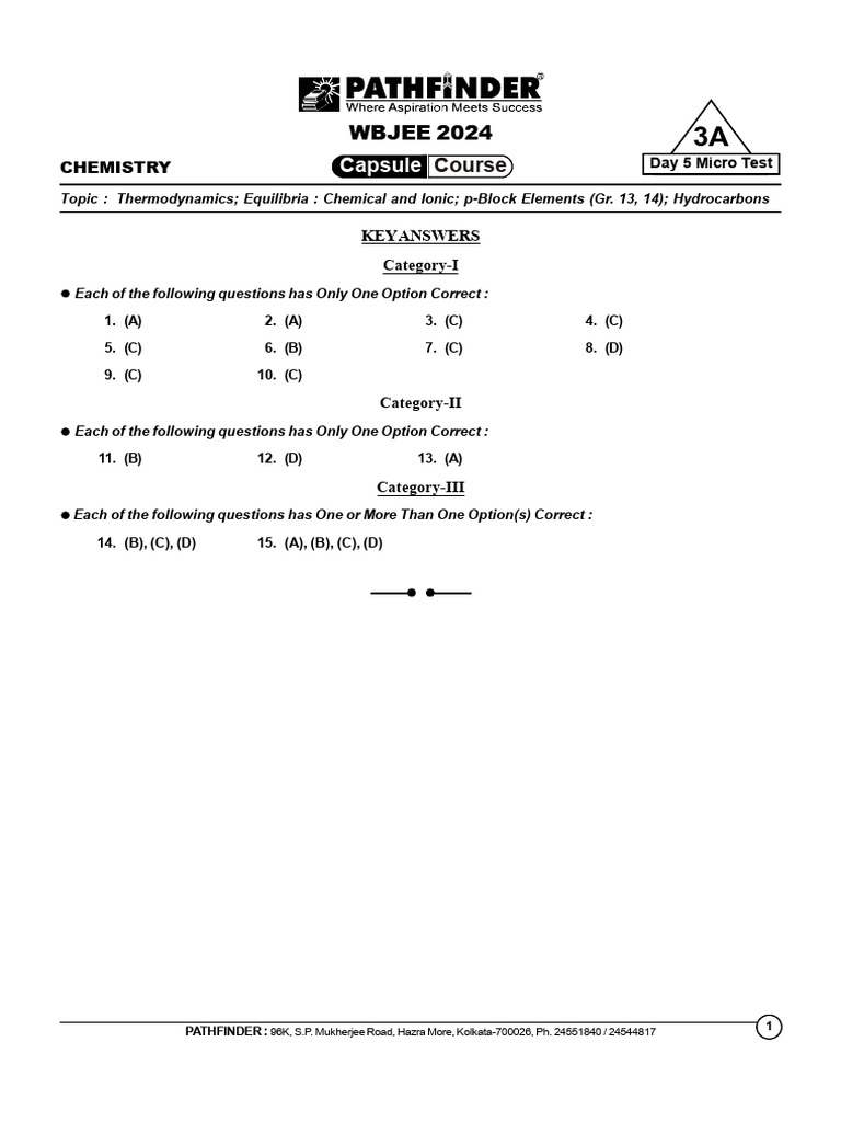 S Chem CP Micro Test Wbjee (Sol) Eng 3a | PDF