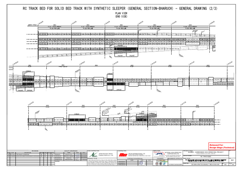 High-Speed Rail Track Design Details | PDF