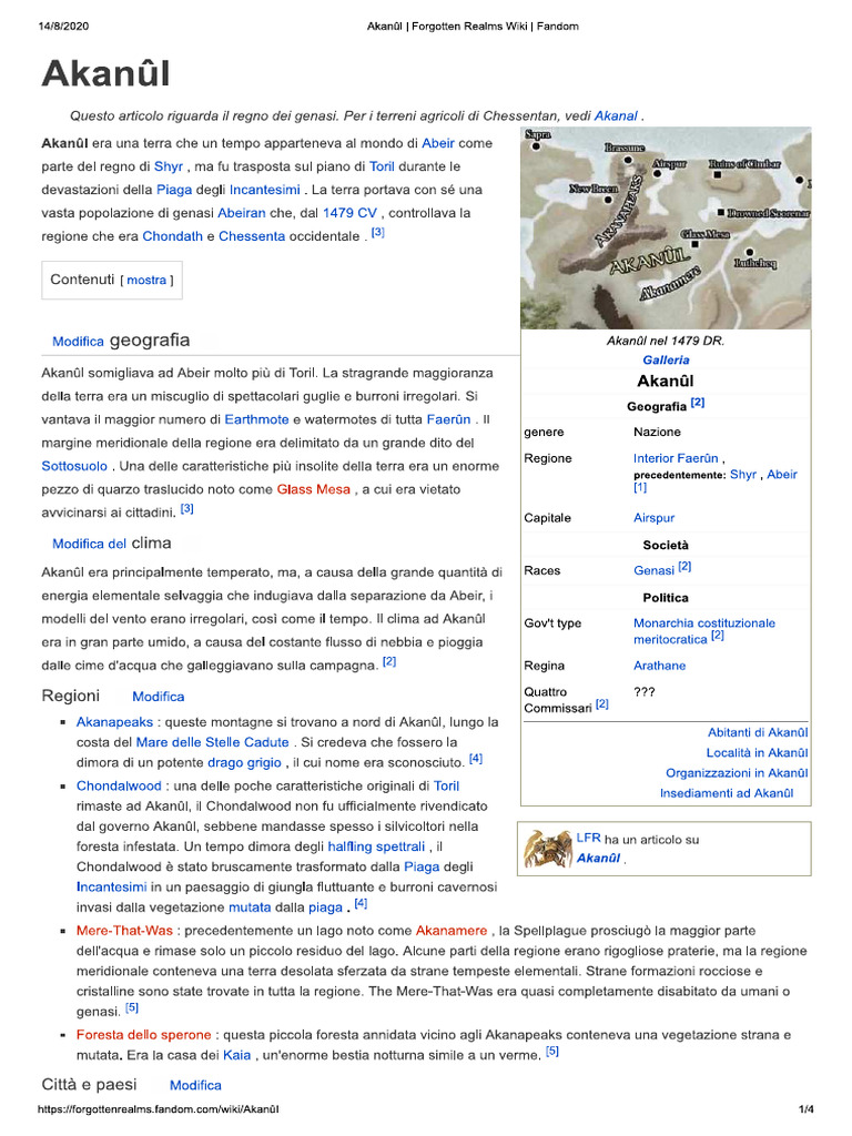 Akanûl | PDF