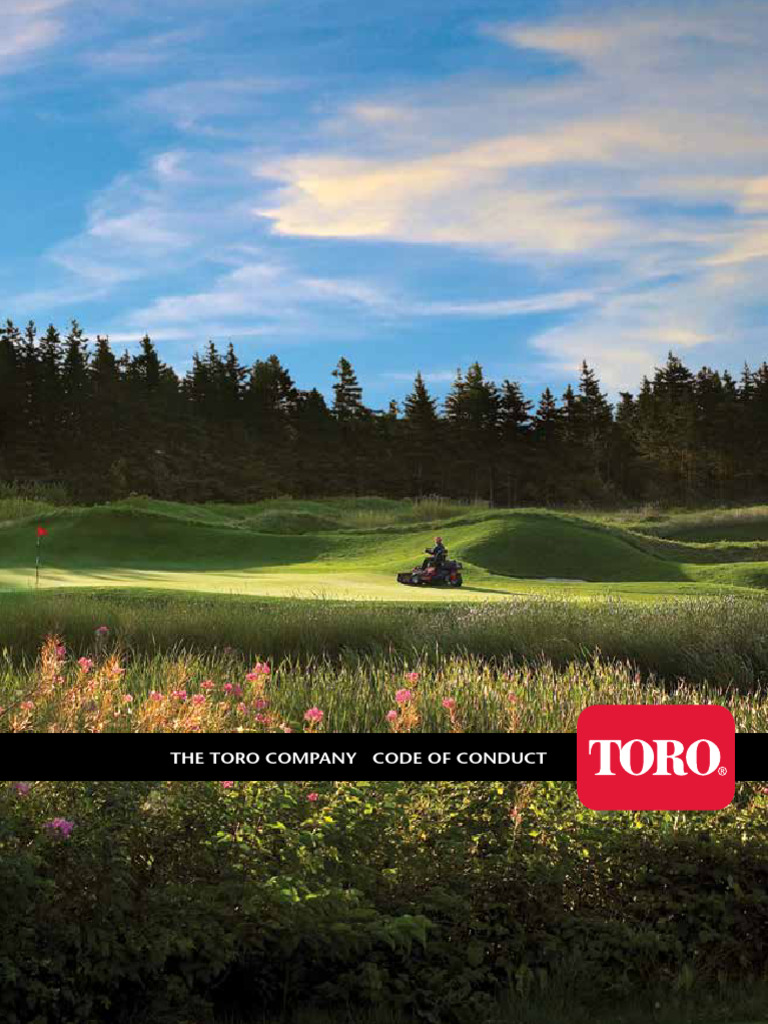 The Toro Company Code of Conduct (English) | PDF | Insider Trading ...
