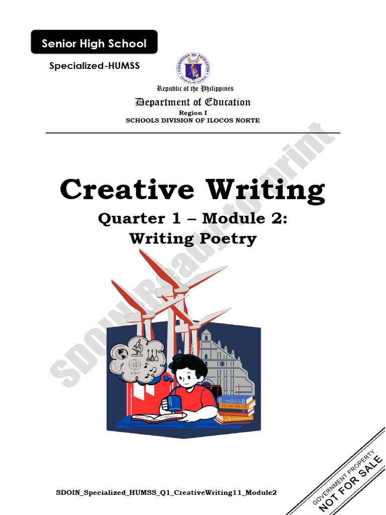 Poetry Writing Module for HUMSS Students | PDF | Metre (Poetry) | Poetry