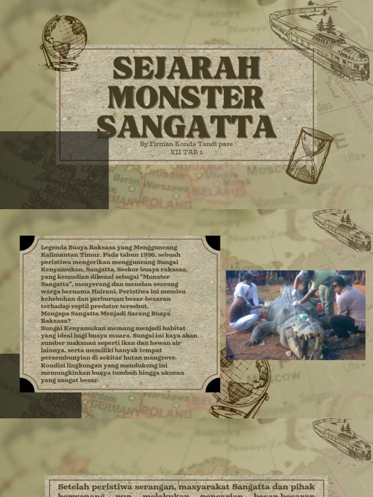Legenda Buaya Raksasa Sangatta 1996 | PDF