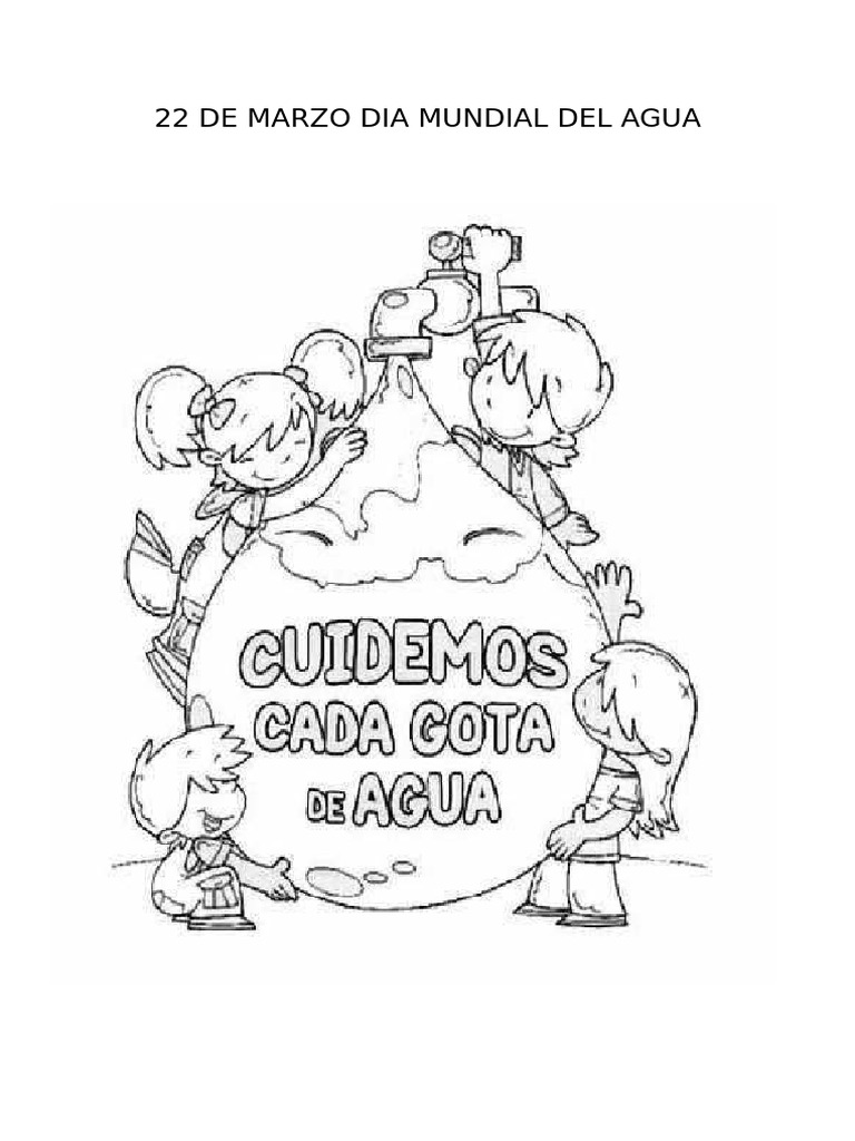 22 de Marzo Dia Mundial Del Agua | PDF