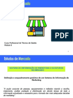 Estudos de Mercado