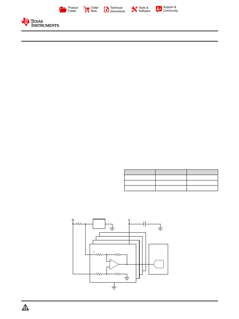 Ti-Ina180a1idbvr C122228 | PDF | Amplifier | Electrostatic Discharge