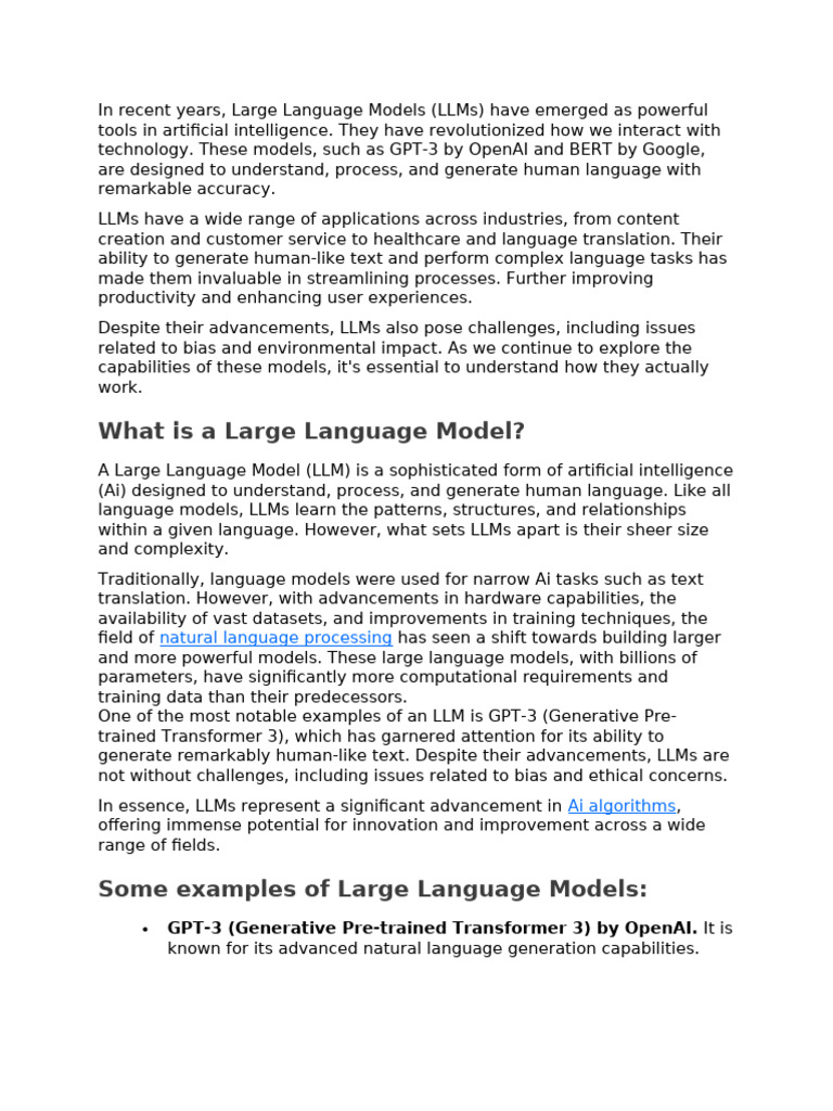 Training Large Language Models Pdf Artificial Intelligence