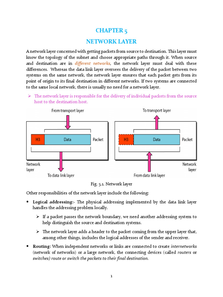 Datagram Encapsulation and Addressing | PDF | Internet Protocols ...