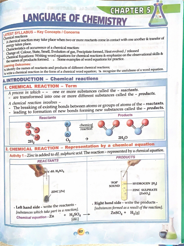 Language of Chemistry | PDF