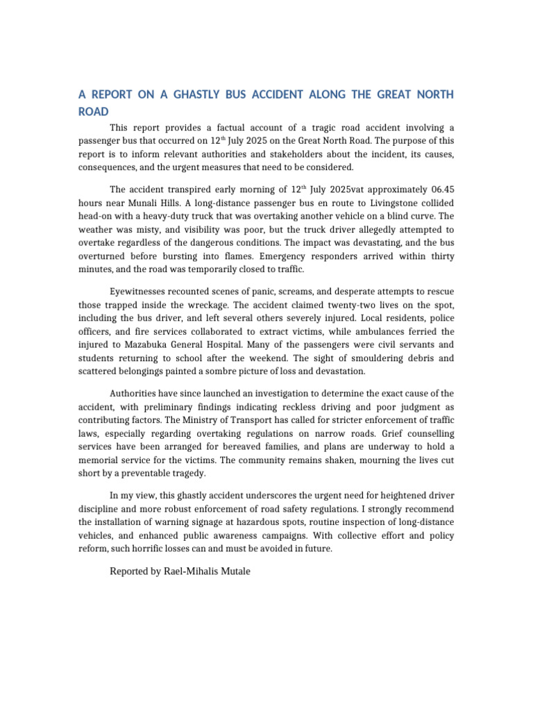 Report Modeling | PDF | Traffic Collision | Transport Safety