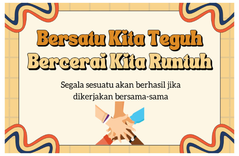 Bersatu Kita Teguh | PDF