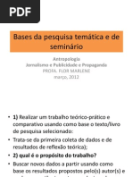 Orientacoes Para Trabalho