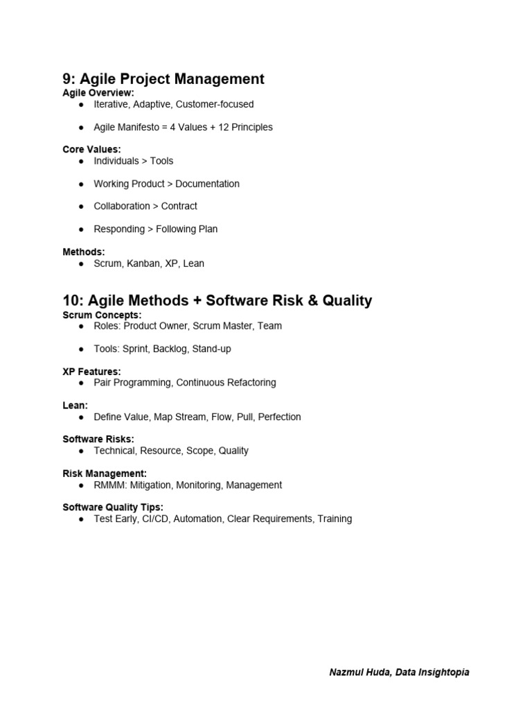 Agile Project Management Overview | PDF