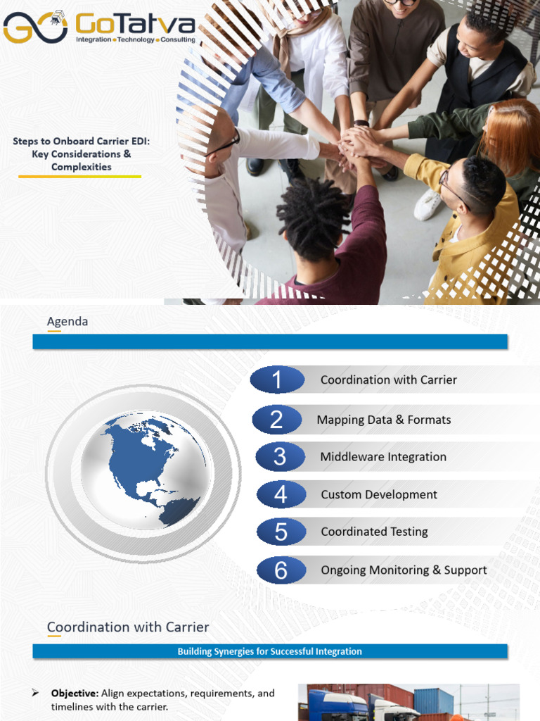 Carrier EDI Onboarding Steps Guide | PDF | Electronic Data Interchange ...