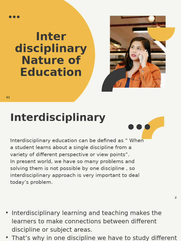Interdisciplinary Education Insights | PDF | Interdisciplinarity ...