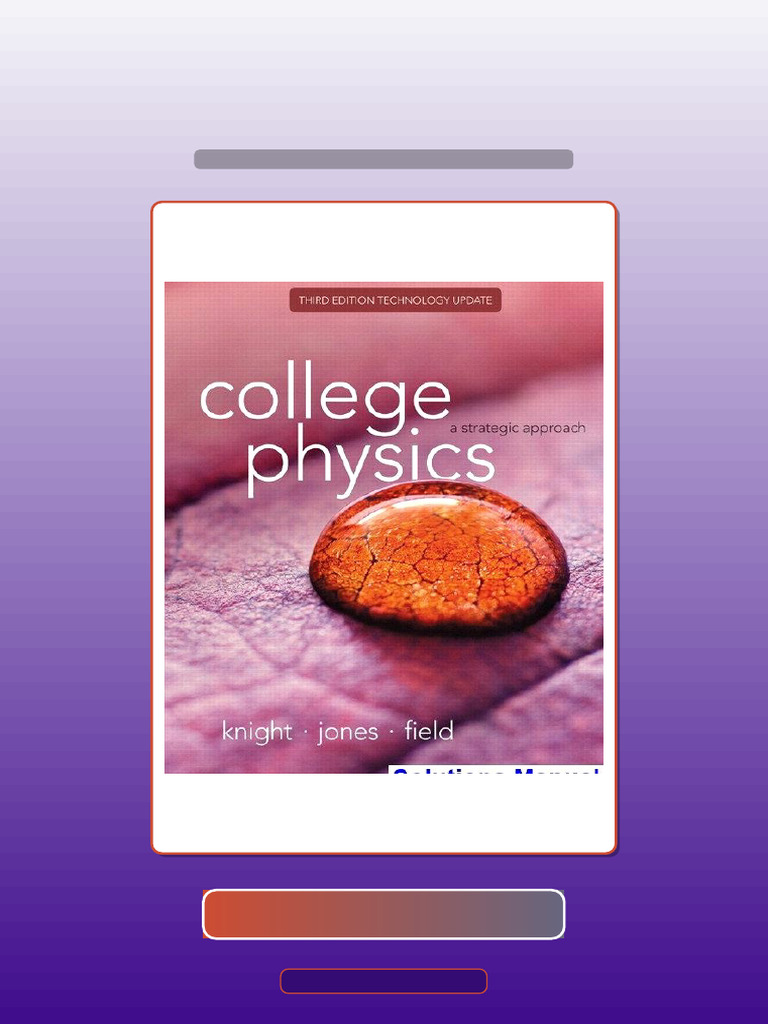 College Physics A Strategic Approach Technology Update 3rd Edition ...
