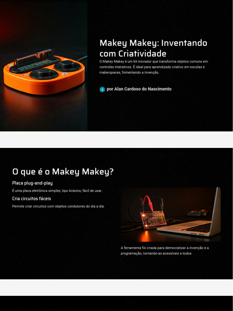 Makey Makey: Criatividade Interativa | PDF