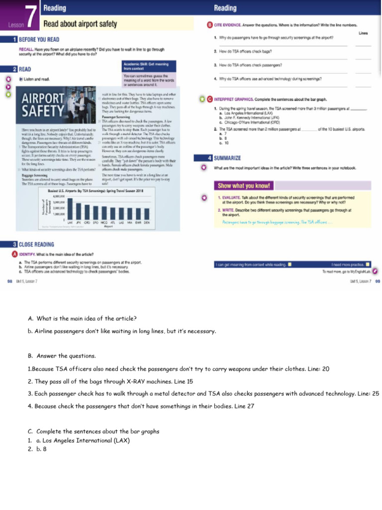 TSA Security Process Explained | PDF